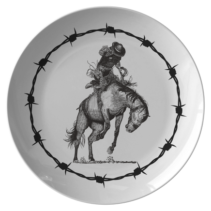 Bronc_Rider_and_Barb_Wire_Plates_Western_Flat_Mockup.png