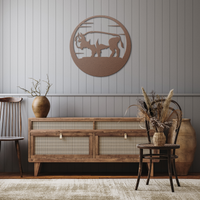 Buffalo_Southwestern_Metal_Wall_Art_West_Copper_Rustic_Hallway_Mockup.png_15467572