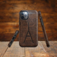 Custom Cattle Brand Ranch Tough Branded Look iPhone Case