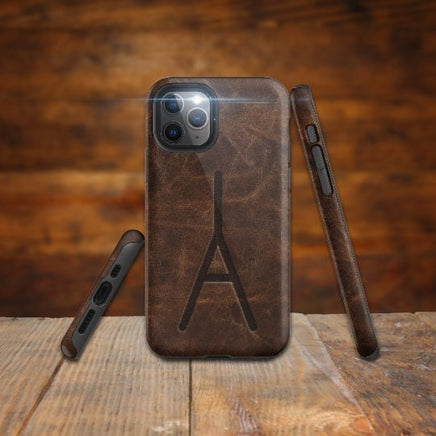 Custom Cattle Brand Ranch Tough Branded Look iPhone Case
