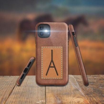 Custom Cattle Brand Ranch Tough Rancher iPhone Case