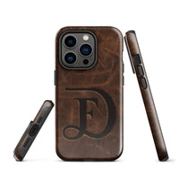 Custom Cattle Brand Ranch Tough Branded Look iPhone Case