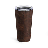 CUSTOM CATTLE BRAND Branded Looking Rustic Western 20oz Ringneck Tumbler