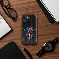 American Flag Punisher Gun iPhone Case