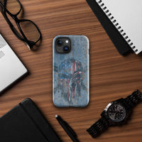 Punisher iPhone Case Vintage Distressed Rusted Phone Case