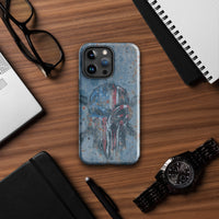 Punisher iPhone Case Vintage Distressed Rusted Phone Case