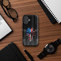 American Flag Punisher Gun iPhone Case
