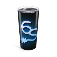 CUSTOM CATTLE BRAND Neon Tin Vintage Looking Livestock Brand Stainless Steel Tumbler Western Cowboy Rancher Unique Gift Idea Branding Iron