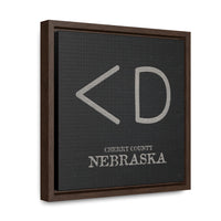 CUSTOM CATTLE BRAND Canvas Wraps Wood Frame Printed Book Cover Pattern Vintage Retro Branding Iron Wall Decor Rustic Western Design