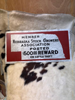 Member Nebraska Stock Growers Cattle Raisers Vintage Retro Antique Looking Metal Composite Ranch Sign Western Cattle Ranch Livestock Sign