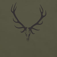 Elk Hunter Skull Outdoors Unisex t-shirt