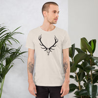 Elk Hunter Skull Outdoors Unisex t-shirt