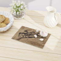 Rustic Cowboy Cutting Board with Rodeo Design, Kitchen Decor, Gift for Ranchers, Western Themed, Unique Housewarming Gift