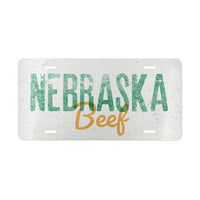CUSTOM STATE NAME Beef Personalized License Plate Cattle Livestock Support Ranchers Vintage Retro Rancher Truck Vehicle Accessory