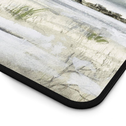 Rustic Cowboy Desk Mat Western Decor for Office, Vintage Western Art Painting Computer Desk Mouse Pad Rustic Home Decor Rancher Sale Barn