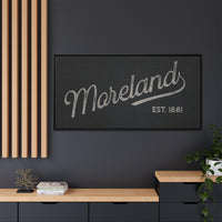 Personalized Matte Canvas Print, Framed Wall Art for Home Decor, Custom Name Art, Established Year Gift, Wall Decor for Family