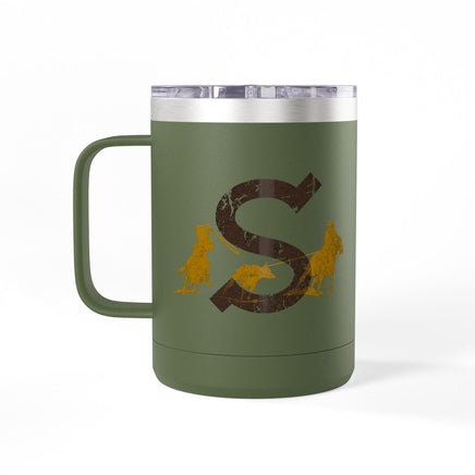 CUSTOM CATTLE BRAND Personalized Western Cattle Brand 15oz Tumbler