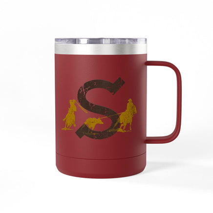 CUSTOM CATTLE BRAND Personalized Western Cattle Brand 15oz Tumbler