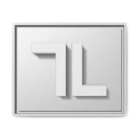 CUSTOM CATTLE BRAND Framed Canvas White on White Luxury Farmhouse Home Decor Canvas Livestock Brand Gift Modern Interior Design