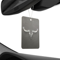Longhorn Skull Car Air Freshener | Western, Boho, Rustic Car Scent Vehicle Accessory