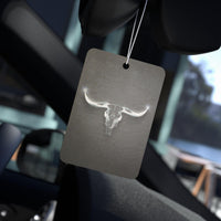 Longhorn Skull Car Air Freshener | Western, Boho, Rustic Car Scent Vehicle Accessory