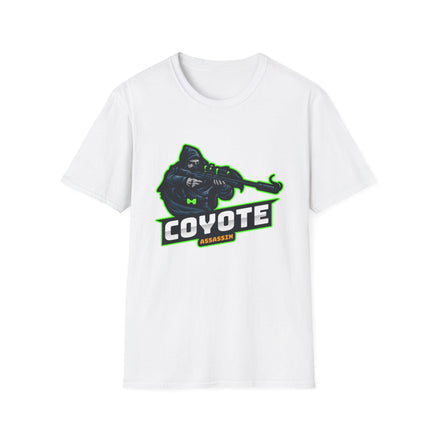 Coyote Assassin Graphic Tee | Coyote Hunter T-Shirt Thermal Hunting Enthusiast Outdoorsmen Hunting Tee Shirt
