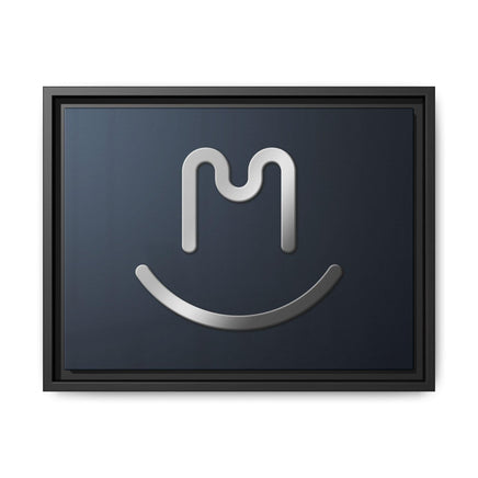 Copy of Copy of CL Brand Gold Stamped Leather Matte Canvas, Framed (Multi-color)