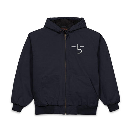 CUSTOM CATTLE BRAND Embroidery Hooded Work Duck Cloth Jacket | Heavy Duty Personalized Ranch and Farm Work Coat