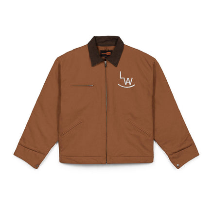 CUSTOM CATTLE BRAND Cotton Duck Work Jacket | Personalized Work Coat for Ranchers and Farmers