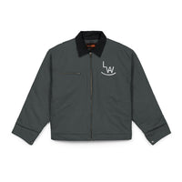 CUSTOM CATTLE BRAND Cotton Duck Work Jacket | Personalized Work Coat for Ranchers and Farmers