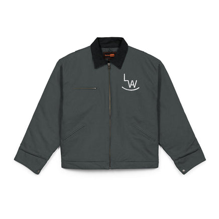 CUSTOM CATTLE BRAND Cotton Duck Work Jacket | Personalized Work Coat for Ranchers and Farmers