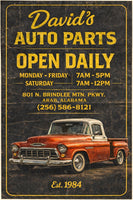Mason Antique Looking Metal Composite Sign