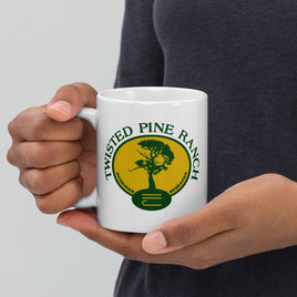 Twisted Pine Ranch White Glossy Coffee Mug