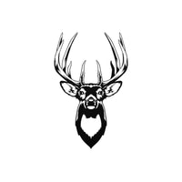 Big Whitetail Buck Wildlife Art Metal Wall Art Cutout Decor Rustic Lodge Hunter Gift Door Hanger Wall Sign Steel Artwork