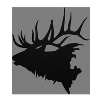 Bull Elk Wildlife Metal Wall Art Wall Decor Outline Cutout For Rustic Lodge Wildlife Interior Design Hunter Cabin Steel Laser Cut Out