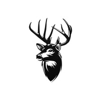 Big Whitetail Buck Wildlife Metal Wall Art Cutout Rustic Wall Decor Custom Metal Sign for Outdoor Lovers Gift for Hunter Door Hanger Artwork