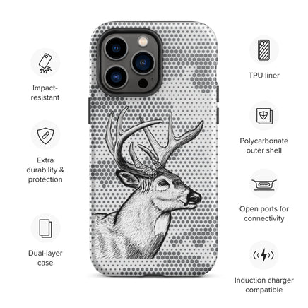 Whitetail Buck Tough iPhone case