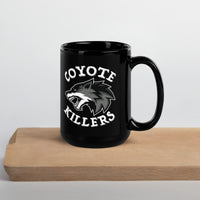 Coyote Killers Black Glossy Mug