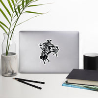 Cowboy Bronc Rider Decal