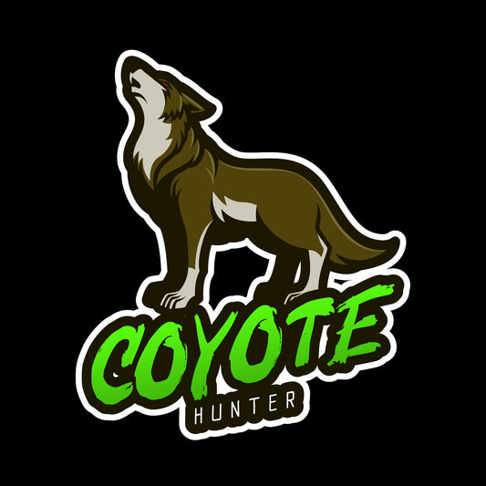 Coyote Hunter Decals