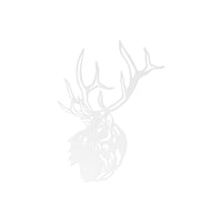 Big Bull Elk Metal Wall Decor