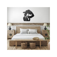 Western Cowgirl Metal Wall Art