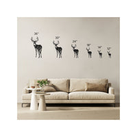 Whitetail Deer Standing Metal Wall Decor