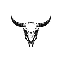 Buffalo Skull Bison Head Western Wall Metal Decor