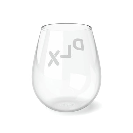 CUSTOM CATTLE BRAND Stemless Wine Glass 11.75oz Rustic Western Saloon Bar Glasses Beverage Glass Unique Personalized Gift for Her